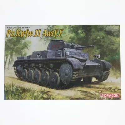 『中古即納』{PTM} '39-'45 SERIES 1/35 Pz.Kpfw.II Panzer II Ausf.F -WW.II ドイツ軍 II号戦車F型- プラモデル(CH6263) サイバーホビー(20071014)