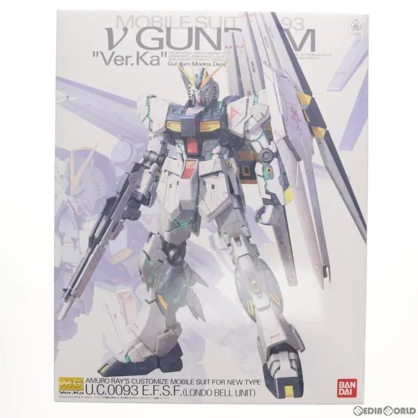 『中古即納』{PTM} プレミアムデカール無し MG 1/100 RX-93 νガンダム Ver.Ka 機動戦士ガンダム 逆襲のシャア プラモデル(0178604) バンダイ(20180321)