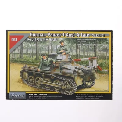 『中古即納』{PTM} シリーズNo.008 1/35 ドイツ1号戦車 A 後期型 プラモデル(35008) Tristar(トライスター)(20031231)