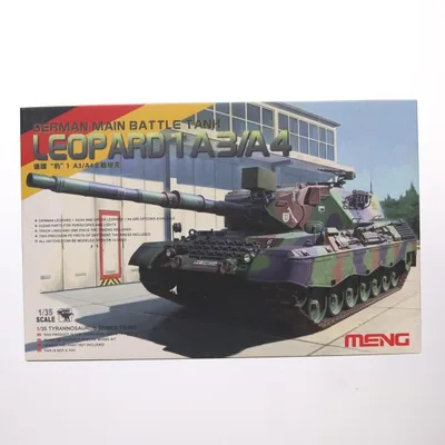 『中古即納』{PTM} 1/35 ドイツ主力戦車レオパルド1 A3/A4 プラモデル(TS-007) MENG Model(モンモデル)(20131127)