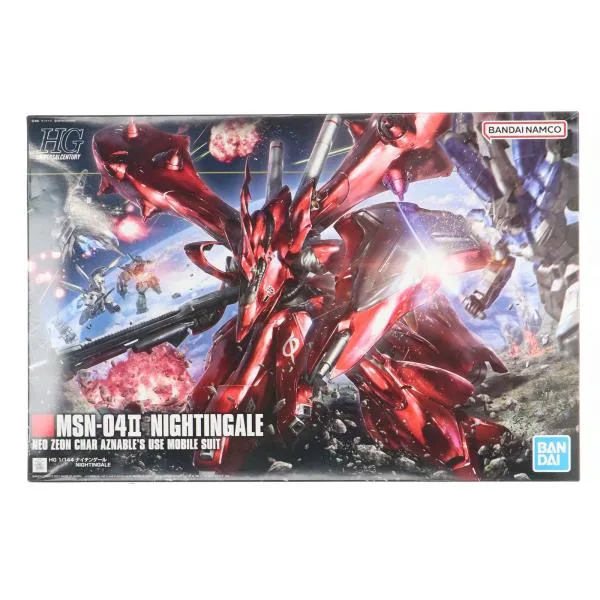 『中古即納』{PTM} (再販) HGUC 1/144 ナイチンゲール ガンダム 逆襲のシャア ベルトーチカ・チルドレン プラモデル バンダイスピリッツ(20240424)