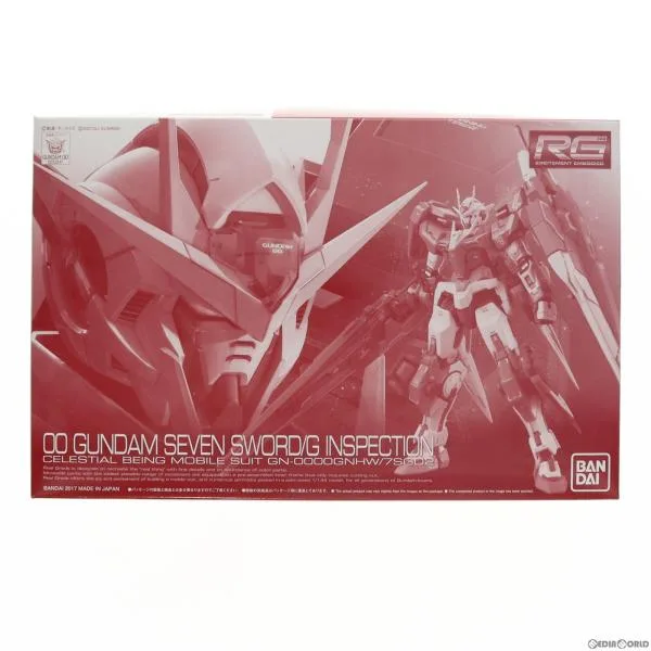 『中古即納』{PTM} プレバン限定 RG 1/144 GN-0000GNHW/7SGD2 ダブルオーガンダム セブンソード/G インスペクション ガンダム プラモデル バンダイ(20171231)