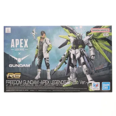 『中古即納』{PTM} RG 1/144 フリーダムガンダム -APEX LEGENDS(TM) クリプト Ver.- SEED プラモデル Apex&プレバン限定 バンダイスピリッツ(20260725)