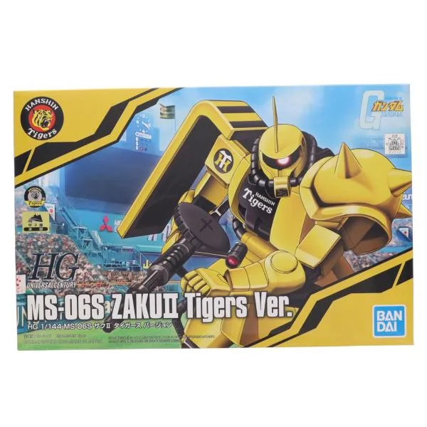 『中古即納』{PTM} (再販) 阪神タイガース公式オンラインショップ限定 HGUC 1/144 MS-06S ザクII タイガースVer. プラモデル バンダイスピリッツ(20190731)