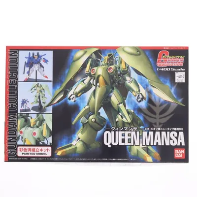 『中古即納』{PTM} ガンダムコレクション 1/400 NZ-000 クィンマンサ 機動戦士ガンダムZZ(ダブルゼータ) プラモデル(0132163) バンダイ(20050328)