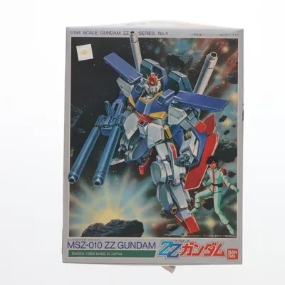 『中古即納』{PTM} 1/144 MSZ-010 ダブルゼータガンダム 機動戦士ガンダムZZ シリーズ No.4 プラモデル バンダイ(19991231)