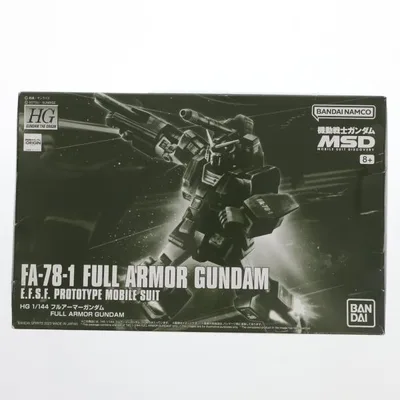 『中古即納』{PTM} プレミアムバンダイ限定 HG 1/144 FA-78-1 フルアーマーガンダム 機動戦士ガンダム MSD プラモデル(5060757) バンダイスピリッツ(20230228)