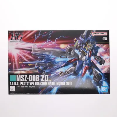 『中古即納』{PTM} (再販) HGUC 1/144 MSZ-008 ZII(ゼッツー) 機動戦士Zガンダム MSV プラモデル バンダイスピリッツ(20260411)