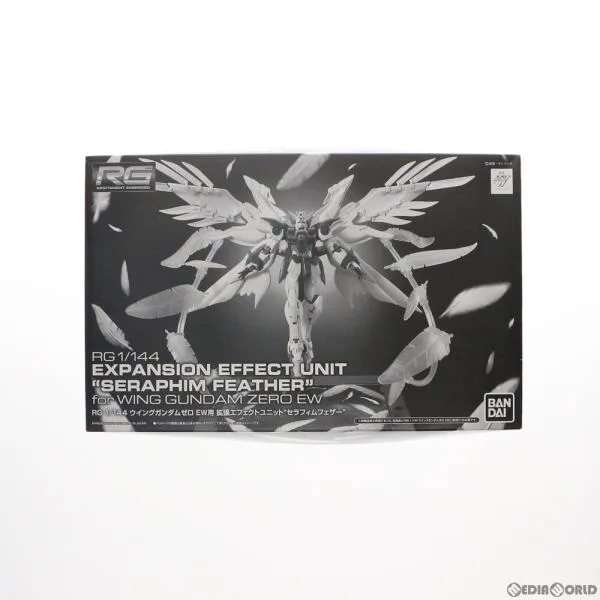 『中古即納』{PTM} プレバン限定 RG 1/144 ウイングガンダムゼロ EW用 拡張エフェクトユニット セラフィムフェザー プラモデル バンダイスピリッツ(20210715)