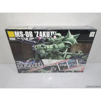 『中古即納』{PTM} HGUC 1/144 MS-06 量産型ザク 機動戦士ガンダム プラモデル(0122240) バンダイ(20180627)