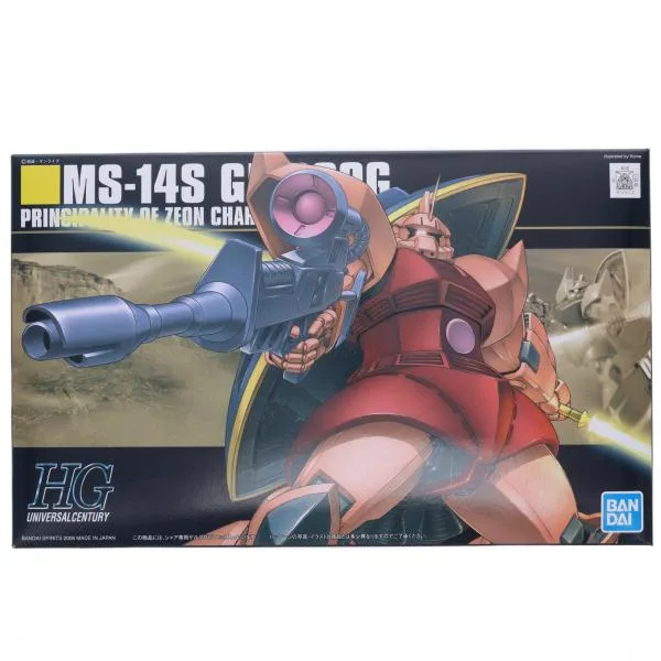 『中古即納』{PTM} (再々販) HGUC 1/144 MS-14S シャア専用ゲルググ 機動戦士ガンダム プラモデル(5060662) バンダイスピリッツ(20261001)