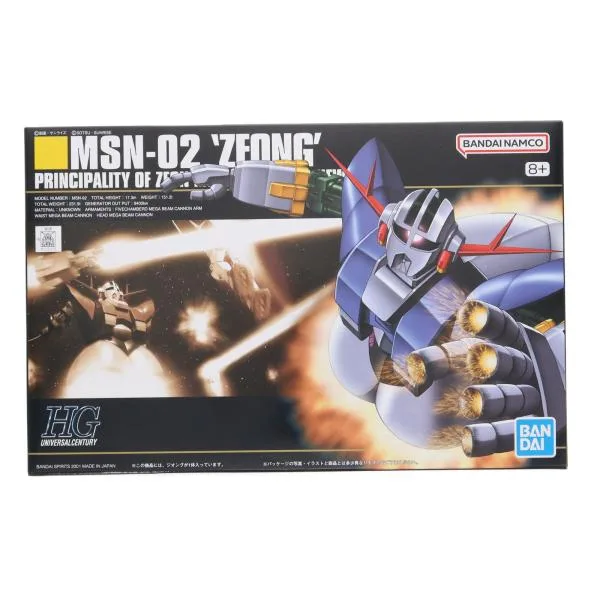 『中古即納』{PTM} (再々販) HGUC 1/144 MSN-02 ジオング 機動戦士ガンダム シリーズNo.022 プラモデル(5055874) バンダイスピリッツ(20261001)