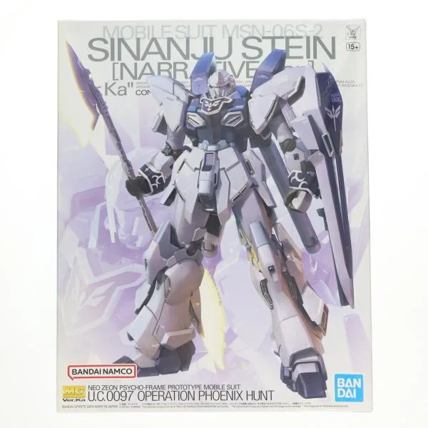 『中古即納』{PTM} (再販) MG 1/100 シナンジュ・スタイン(ナラティブ Ver.) Ver.Ka 機動戦士ガンダムNT プラモデル(5066694) バンダイスピリッツ(20240901)
