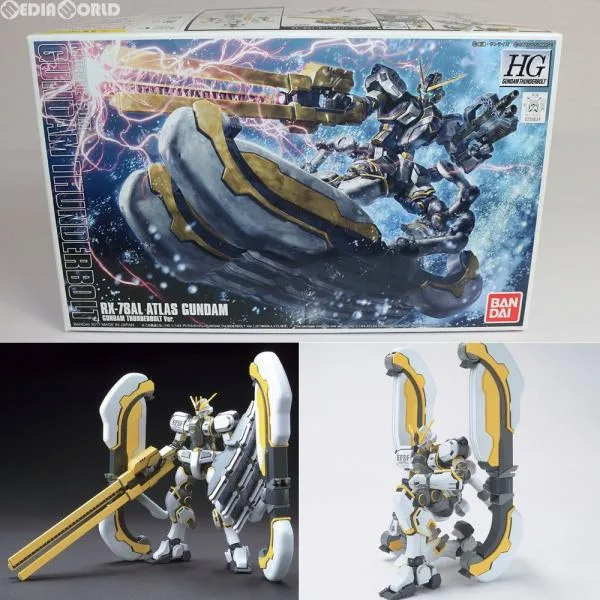 『中古即納』{PTM} HG 1/144 RX-78AL アトラスガンダム(GUNDAM THUNDERBOLT Ver.) 機動戦士ガンダム サンダーボルト プラモデル(0215634) バンダイ(20200428)
