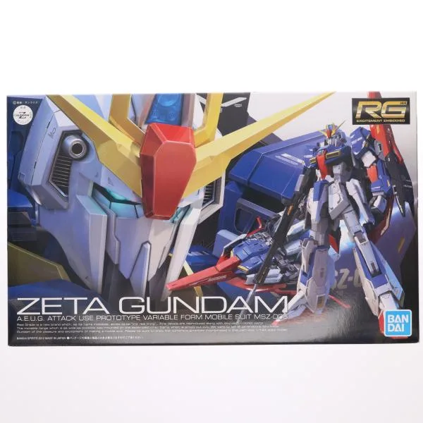 『中古即納』{PTM} RG 1/144 MSZ-006 ゼータガンダム 機動戦士Zガンダム プラモデル(5061599) バンダイスピリッツ(20210224)
