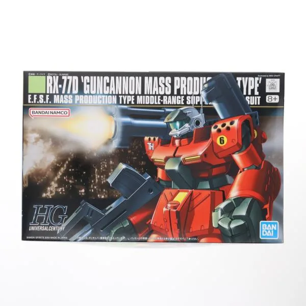 『中古即納』{PTM} (再販) HGUC 1/144 ガンキャノン量産型 機動戦士ガンダム0080 ポケットの中の戦争 プラモデル(0124121) バンダイスピリッツ(20250719)