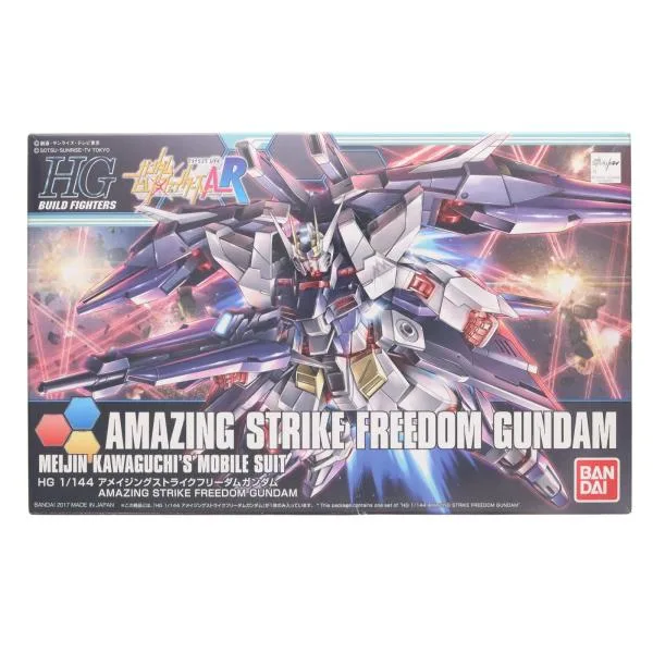 『中古即納』{PTM} HGBF 1/144 アメイジングストライクフリーダムガンダム ガンダムビルドファイターズA-R プラモデル バンダイ(20170311)