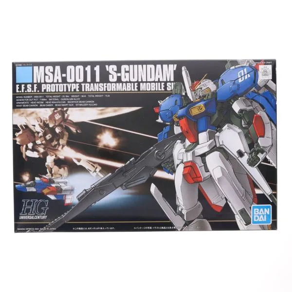 『中古即納』{PTM} (再販) HGUC 1/144 MSA-0011 Sガンダム ガンダム・センチネル プラモデル(5063534) バンダイスピリッツ(20240824)