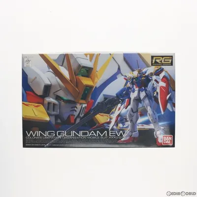 "Used Immediate Delivery" {PTM} RG 1/144 XXXG-01W Wing Gundam EW Mobile Report Gundam W Endless Waltz Plastic Model Bandai (20210622)
