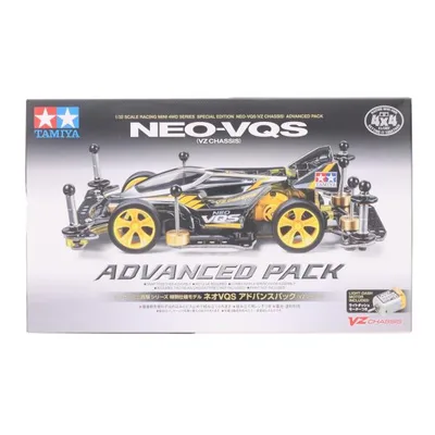 『中古即納』{PTM} レーサーミニ四駆シリーズ 1/32 ネオVQS アドバンスパック VZシャーシ ミニ四駆特別企画 プラモデル(95598) タミヤ(20201211)