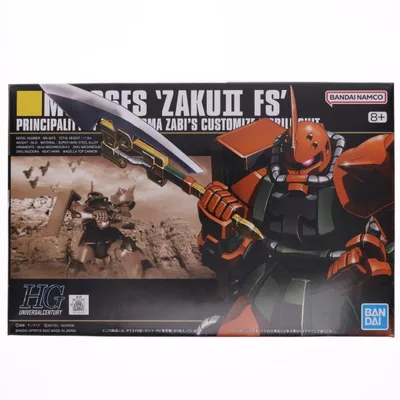 『中古即納』{PTM} (再販) HGUC 1/144 MS-06FS ザクII(ガルマ専用機) 機動戦士ガンダム プラモデル バンダイスピリッツ(20261001)