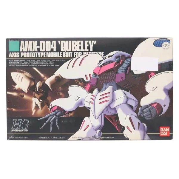 『中古即納』{PTM} HGUC 1/144 AMX-004 キュベレイ 機動戦士Zガンダム プラモデル バンダイ(20090831)