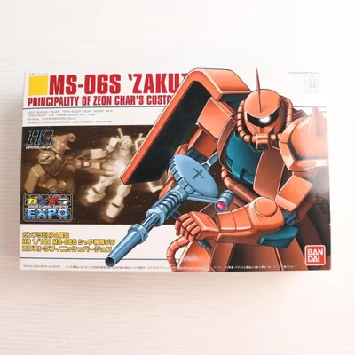 『中古即納』{PTM} ガンプラEXPO限定 HGUC 1/144 MS-06S シャア専用ザク エクストラフィニッシュver. 機動戦士ガンダム プラモデル バンダイ(20080425)