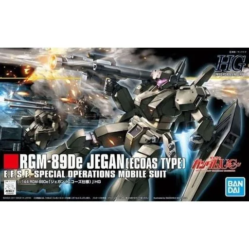 『中古即納』{PTM} HGUC 1/144 RGM-89De ジェガン(エコーズ仕様) 機動戦士ガンダムUC(ユニコーン) プラモデル(0169491) バンダイスピリッツ(20200926)