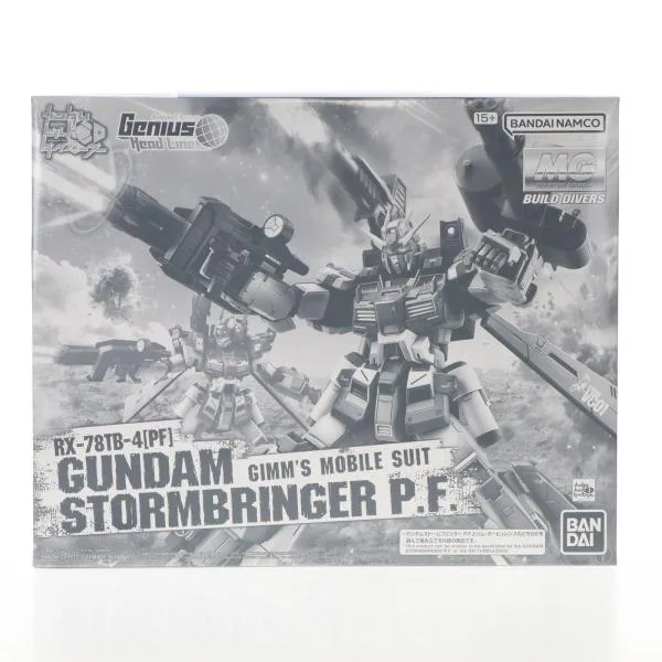 『中古即納』{PTM} プレバン限定 MG 1/100 ガンダムストームブリンガーP.F. ビルドダイバーズ Genius Head Line プラモデル バンダイスピリッツ(20240831)