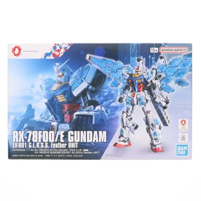 『中古即納』{PTM} (再販) 1/144 RX-78F00/E ガンダム(EX-001 グラスフェザー装備) GUNDAM NEXT FUTURE PAVILION プラモデル(5068555) BSP(20250830)