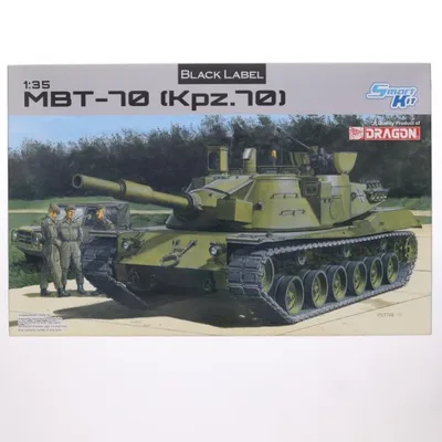 『中古即納』{PTM} BLACK LABEL 1/35 アメリカ/西ドイツ MBT-70(Kpz.70)試作戦車 プラモデル(BL3550) DRAGON(ドラゴン)(20140420)