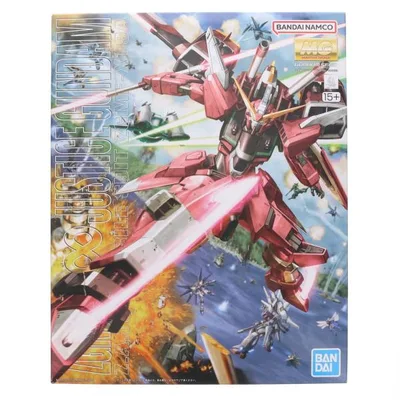 『中古即納』{PTM} (再販) MG 1/100 ZGMF-X19A インフィニットジャスティスガンダム ガンダムSEED DESTINY プラモデル バンダイスピリッツ(20260725)