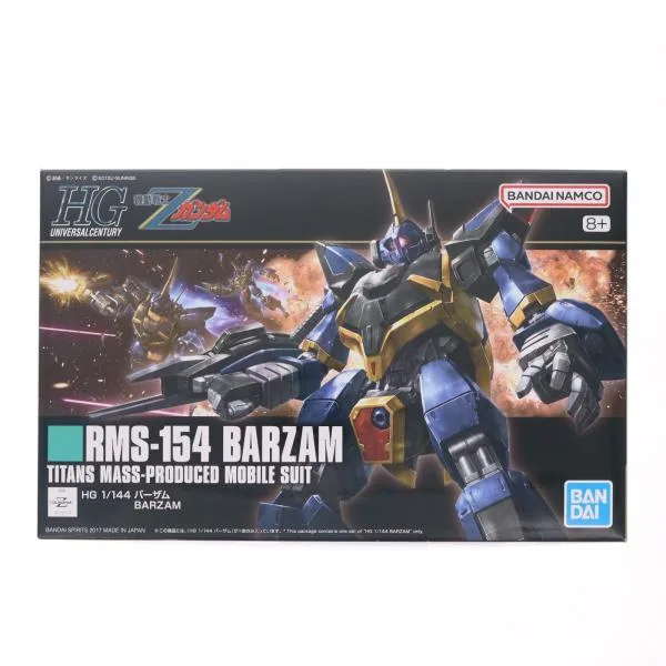 『中古即納』{PTM} (再販) HGUC 1/144 RMS-154 バーザム 機動戦士Zガンダム プラモデル バンダイスピリッツ(20260916)