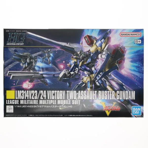 『中古即納』{PTM} (再販) HGUC 1/144 LM314V23/24 V2アサルトバスターガンダム 機動戦士Vガンダム プラモデル(5057751) バンダイスピリッツ(20261001)