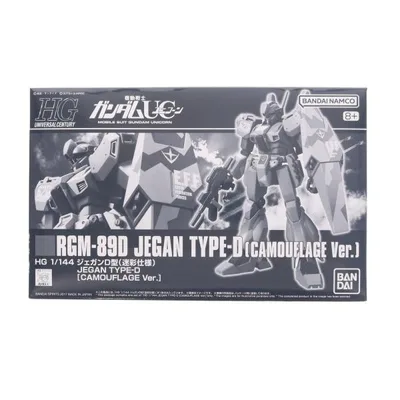 "มือสองจัดส่งทันที" {PTM} Premium Bandai Limited HGUC 1/144 RGM-89D Jegan D Type (สเปคลายพราง) Mobile Suit Gundam UC Plastic Model Bandai Spirits (20251120)