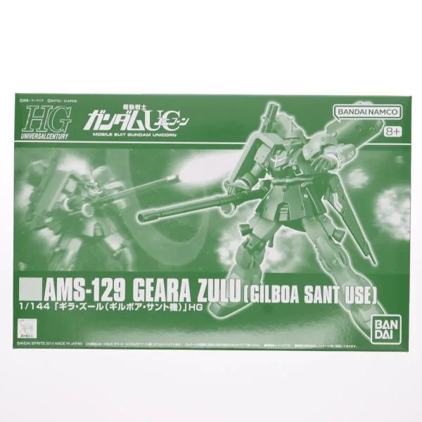 "มือสองจัดส่งทันที" {PTM} Preban Limited HGUC 1/144 AMS-129 Gila Zulu (Gilboa Santo Machine) Mobile Suit Gundam UC Plastic Model Bandai Spirits (20240731)