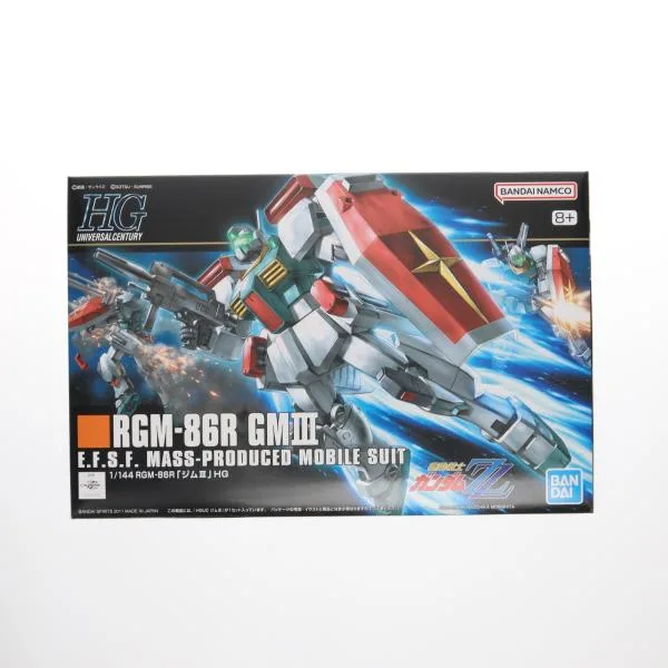 『中古即納』{PTM} (再販) HGUC 1/144 RGM-86R ジムIII 機動戦士ガンダムZZ(ダブルゼータ) プラモデル(5055882) バンダイスピリッツ(20250326)