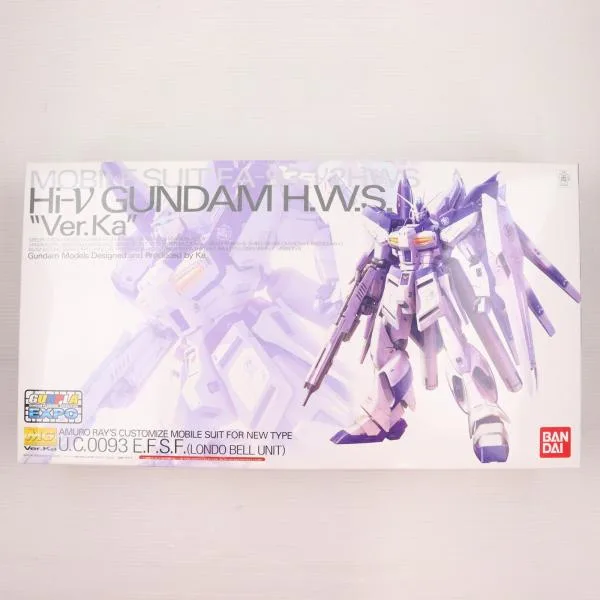 『中古即納』{PTM} MG 1/100 FA-93-ν2HWS Hi-νガンダム H.W.S. Ver.Ka メカニカルクリア ガンダム プラモデル ガンプラEXPO 2015限定 バンダイ(20151120)