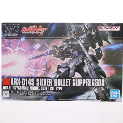 『中古即納』{PTM} HGUC 1/144 ARX-014 シルヴァ・バレト・サプレッサー 機動戦士ガンダムNT(ナラティブ) プラモデル(2471954) バンダイスピリッツ(20190622)