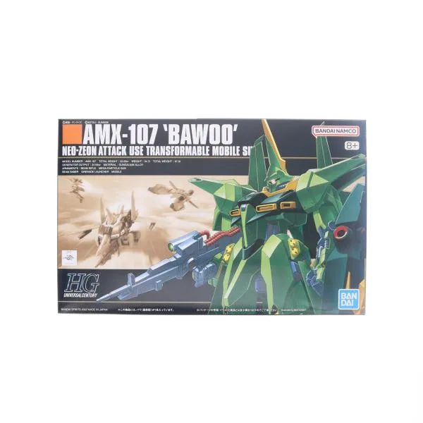 "มือสองจัดส่งทันที" {PTM} HGUC 1/144 AMX-107 Bow Mass Production Mobile Suit Gundam ZZ (Double Zeta) โมเดลพลาสติก (5055727) Bandai Spirits (20220126)