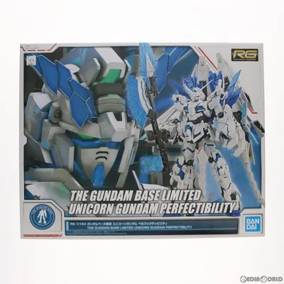 โมเดล RG 1/144 RX-0 Unicorn Gundam Perfectibility รุ่นพิเศษ Gundam Base มือสอง Bandai Spirits