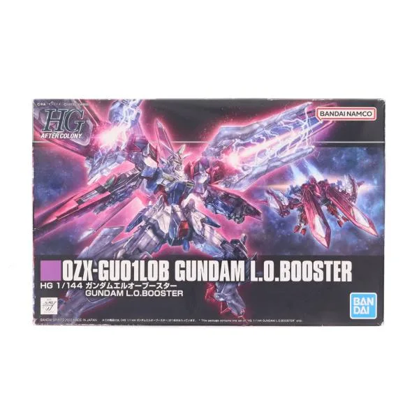 "Used Immediate Delivery" {PTM} Preban Limited HG 1/144 OZX-GU01LOB Gundam L-O Booster Gundam W Plastic Model (506930) Bandai Spirits (20221031)