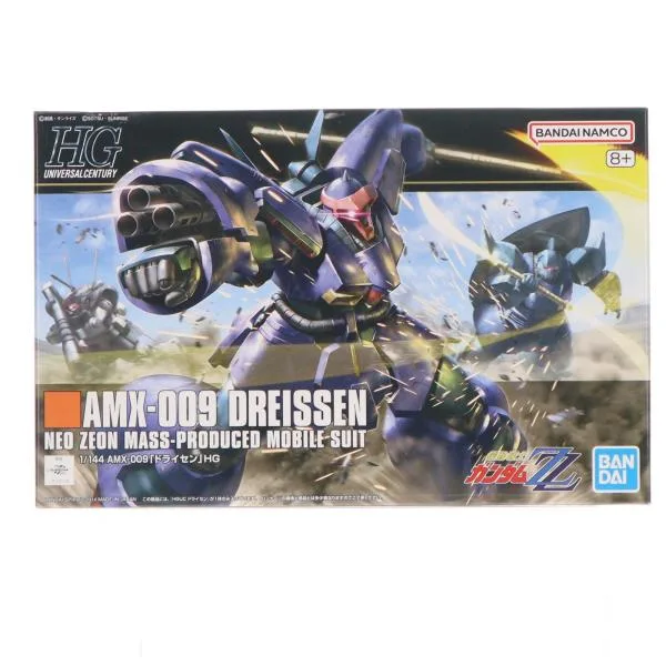 "มือสองจัดส่งทันที" {PTM} (ขายต่อ) HGUC 1/144 AMX-009 Dreissen Mobile Suit Gundam ZZ (Double Zeta) โมเดลพลาสติก (5062913) Bandai Spirits (20260912)