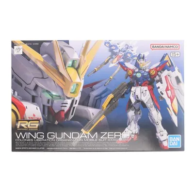 『中古即納』{PTM} RG 1/144 XXXG-00W0 ウイングガンダムゼロ 新機動戦記ガンダムW(ウイング) プラモデル(5068874) バンダイスピリッツ(20260502)