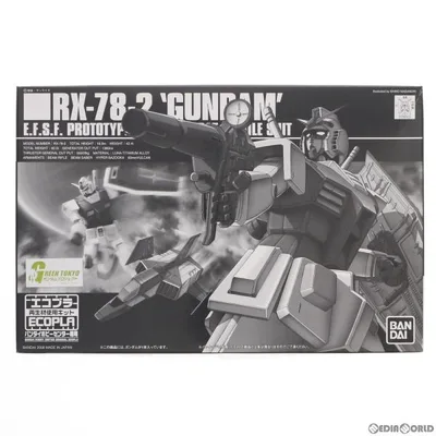 『中古即納』{PTM} HGUC 1/144 RX-78-2 ガンダム バンダイホビーセンター専用エコプラ 機動戦士ガンダム プラモデル(5060619) バンダイスピリッツ(20201231)