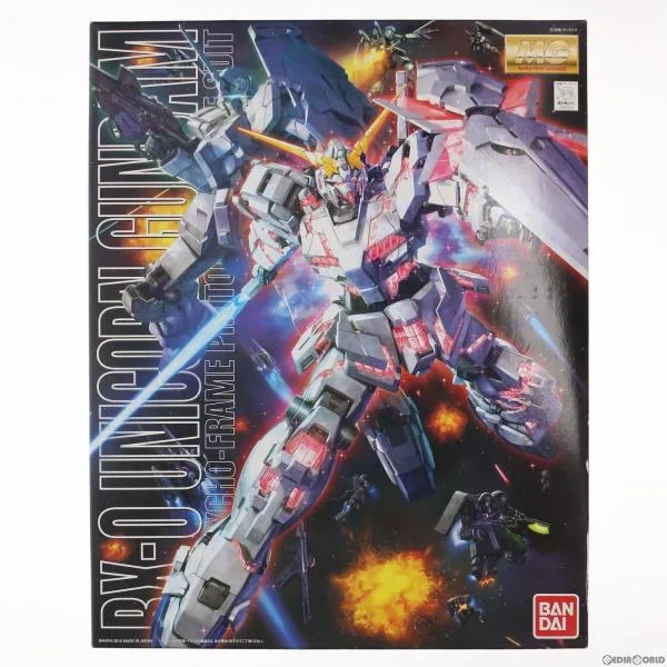 『中古即納』{PTM} MG 1/100 RX-0 ユニコーンガンダム 機動戦士ガンダムUC(ユニコーン) プラモデル(0162053) バンダイ(19991231)
