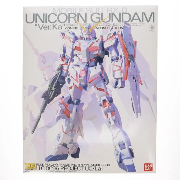 "มือสองจัดส่งทันที" {PTM} MG 1/100 RX-0 Unicorn Gundam Ver.Ka Mobile Suit Gundam UC (Unicorn) โมเดลพลาสติก (0152245) Bandai (20180330)