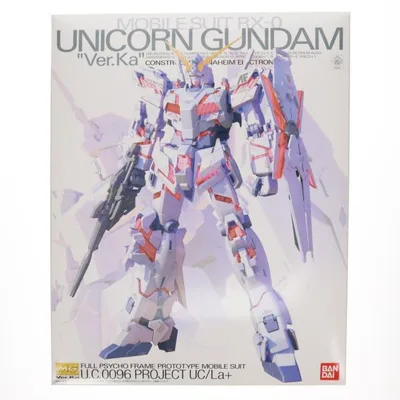 "มือสองจัดส่งทันที" {PTM} MG 1/100 RX-0 Unicorn Gundam Ver.Ka Mobile Suit Gundam UC (Unicorn) โมเดลพลาสติก (0152245) Bandai (20180330)
