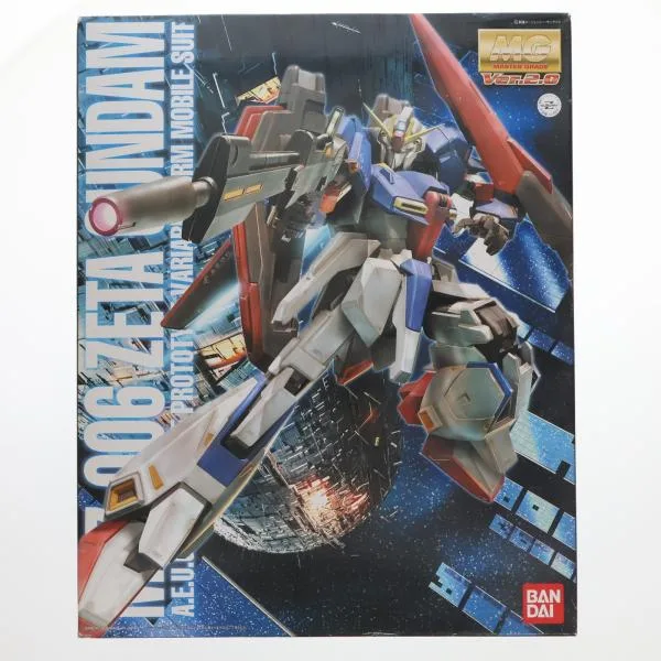 『中古即納』{PTM} MG 1/100 MSZ-006 Zガンダム Ver.2.0 機動戦士Zガンダム プラモデル(0139597) バンダイ(20180130)