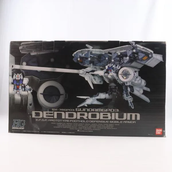 『中古即納』{PTM} 初回特典DVD無し HGUC 1/144 RX-78GP03 デンドロビウム 機動戦士ガンダム0083 STARDUST MEMORY プラモデル(0107985) バンダイ(20200428)